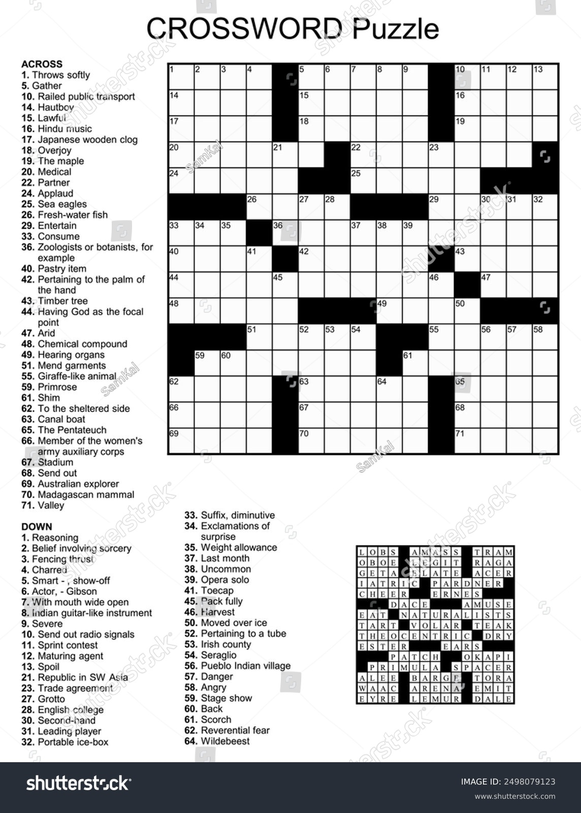 newspaper crossword puzzles printable