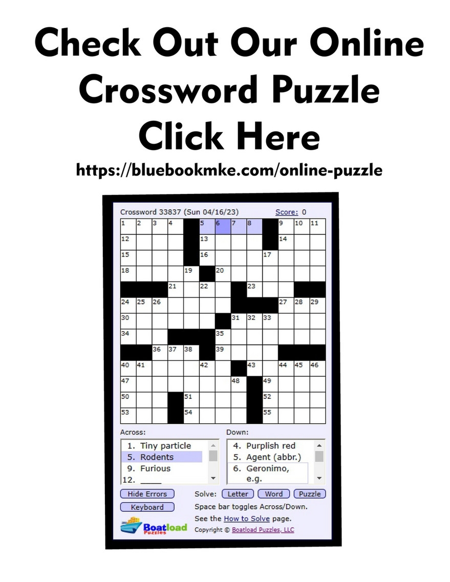 BLUE BOOK MILWAUKEE TV GUIDE CALL 262 880 6964 TO PLACE YOUR AD TODAY Page 6