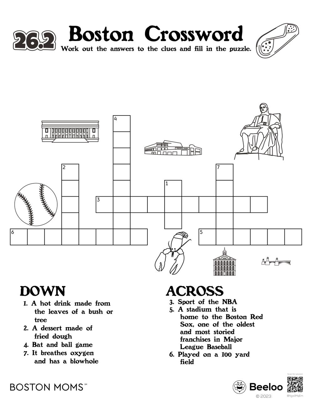 major league baseball crossword printable