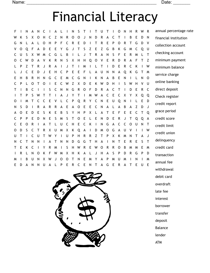 Business Puzzle Word Search WordMint