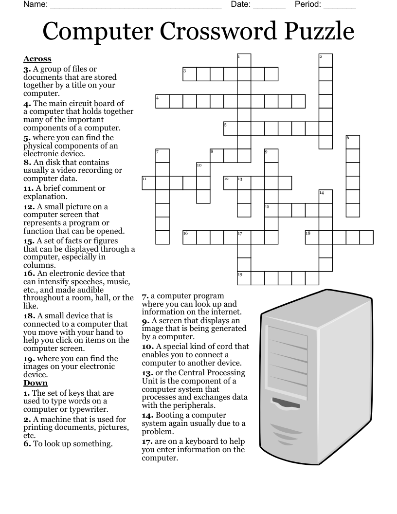 printable crossword puzzle software