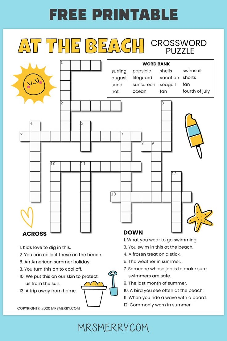 grade 4 crossword puzzles printable grade 4 crossword puzzles printable