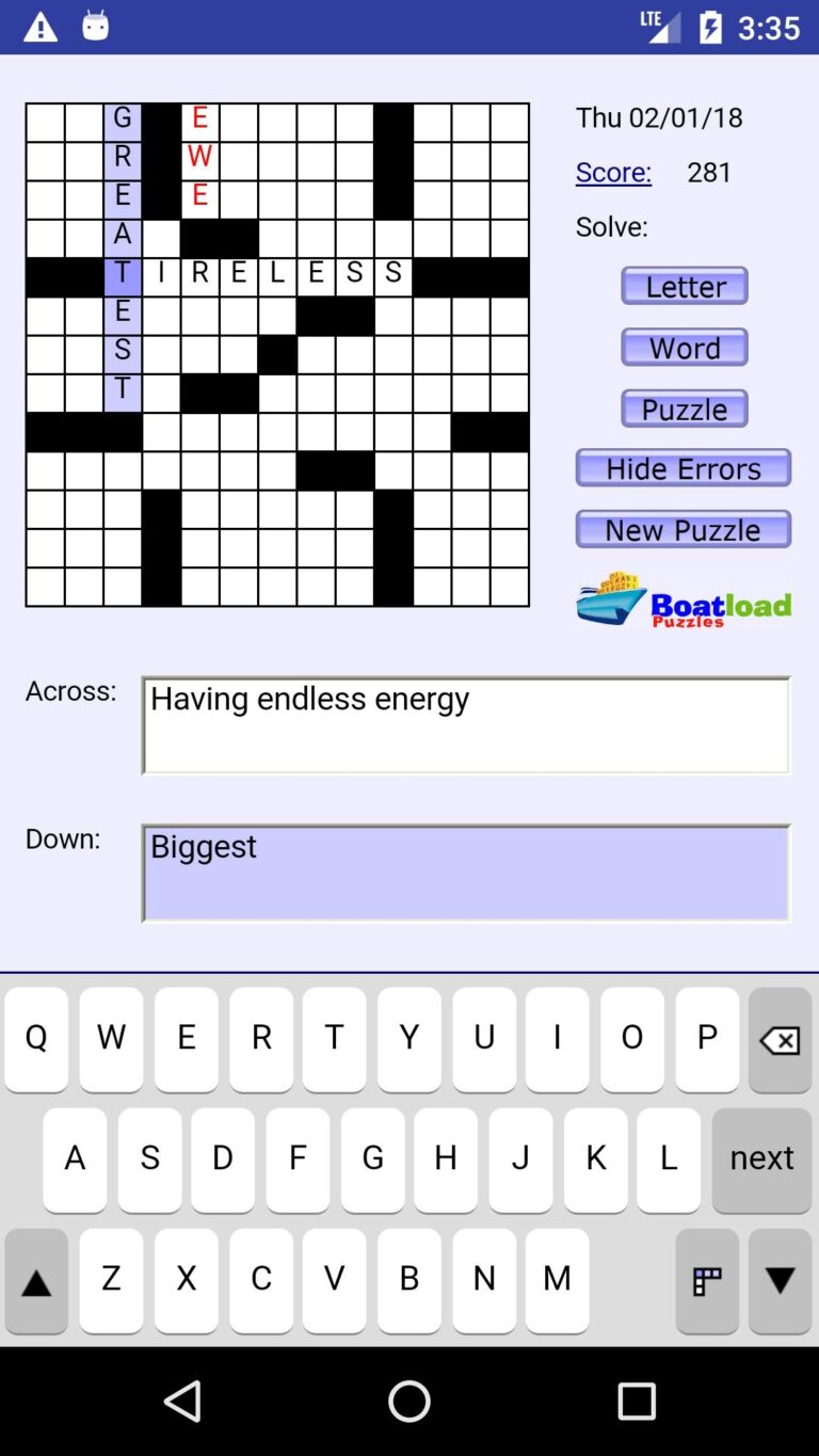 Daily Crosswords APK For Android Download
