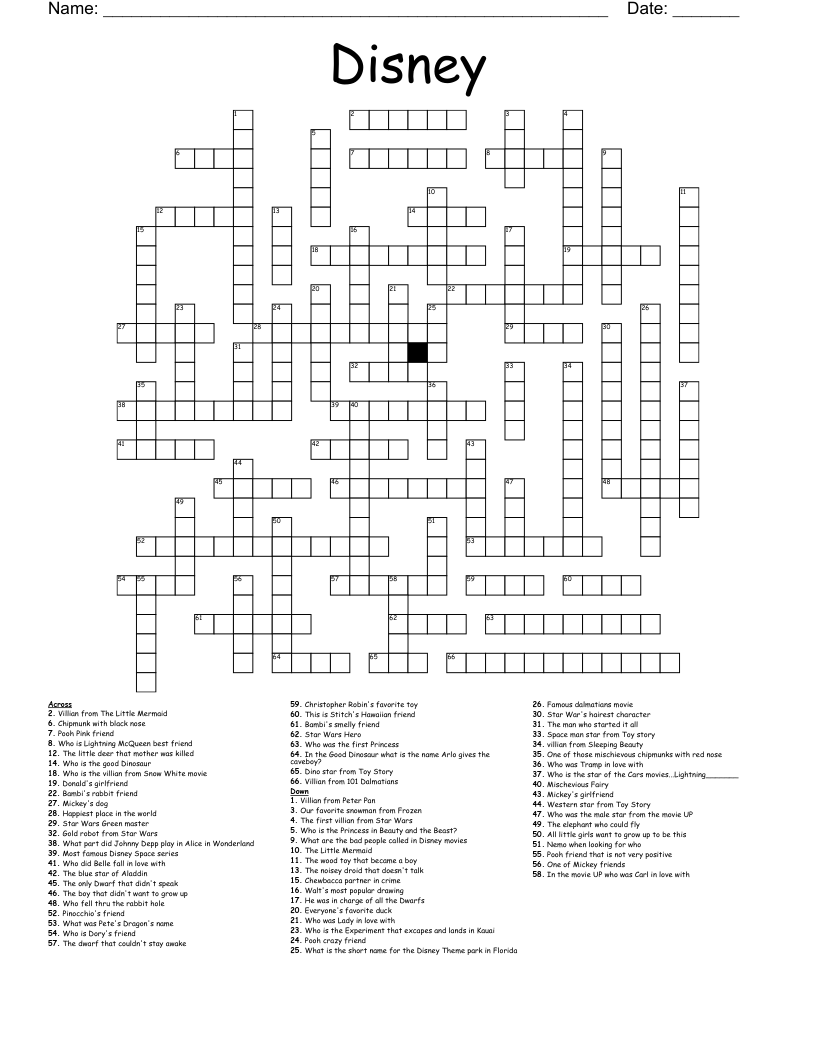 free printable crosswords hard