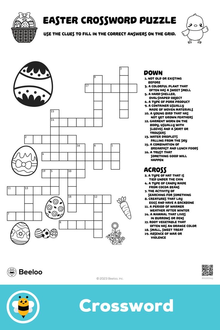 Easter Crossword Puzzle