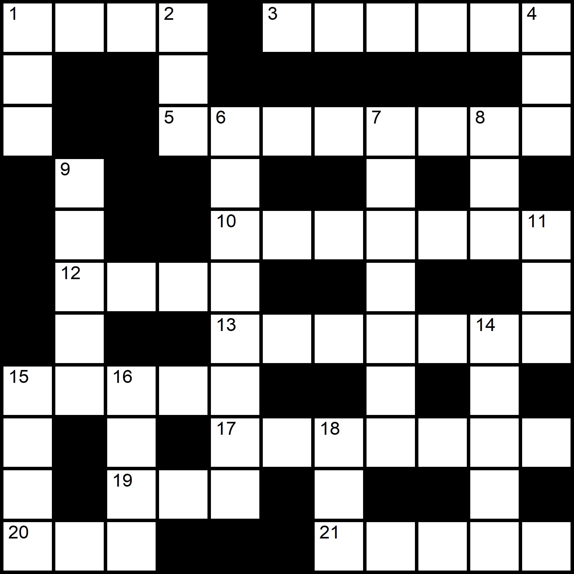 printable easy crossword puzzles