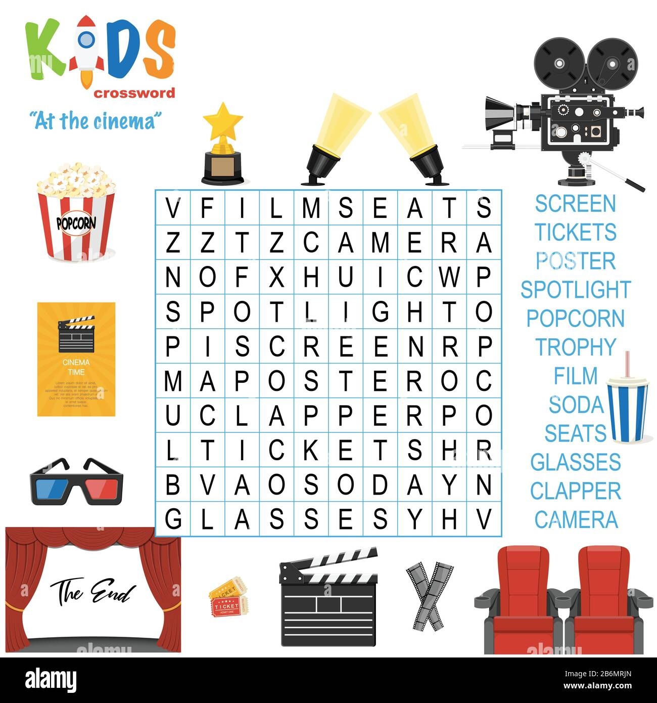 easy printable crossword puzzles tv