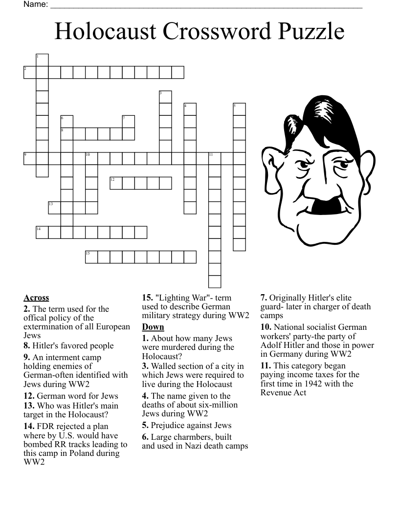 Europe History Crossword Puzzle WordMint