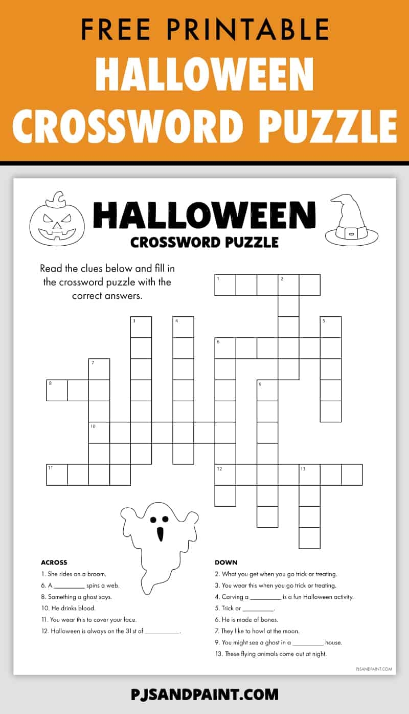 free crossword puzzle printable