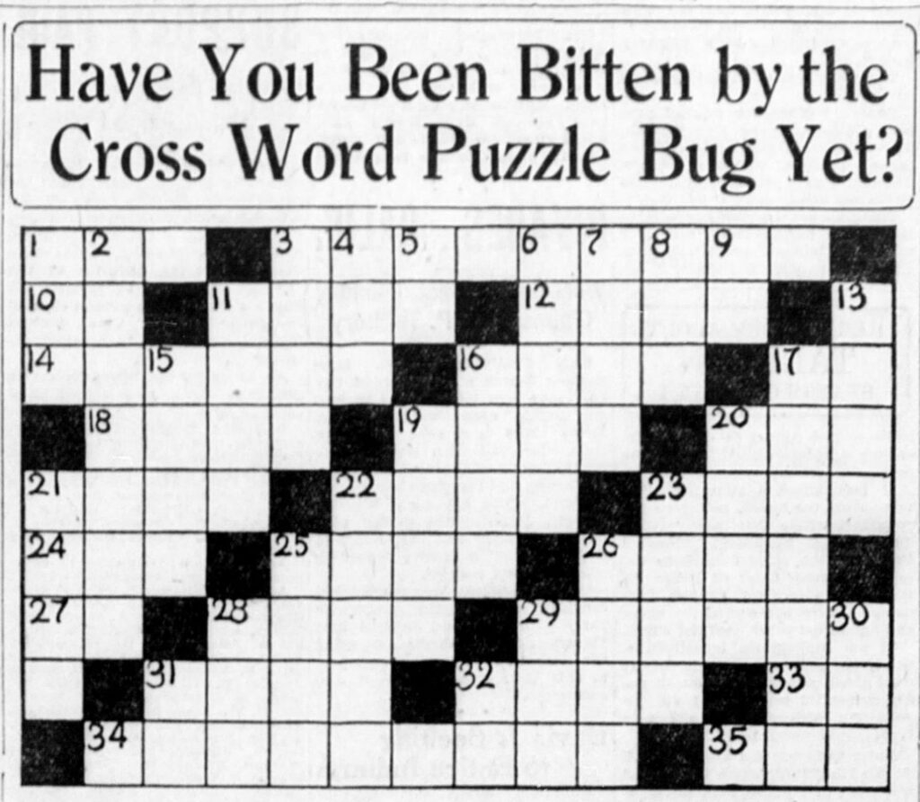 printable newspaper crossword puzzles for free