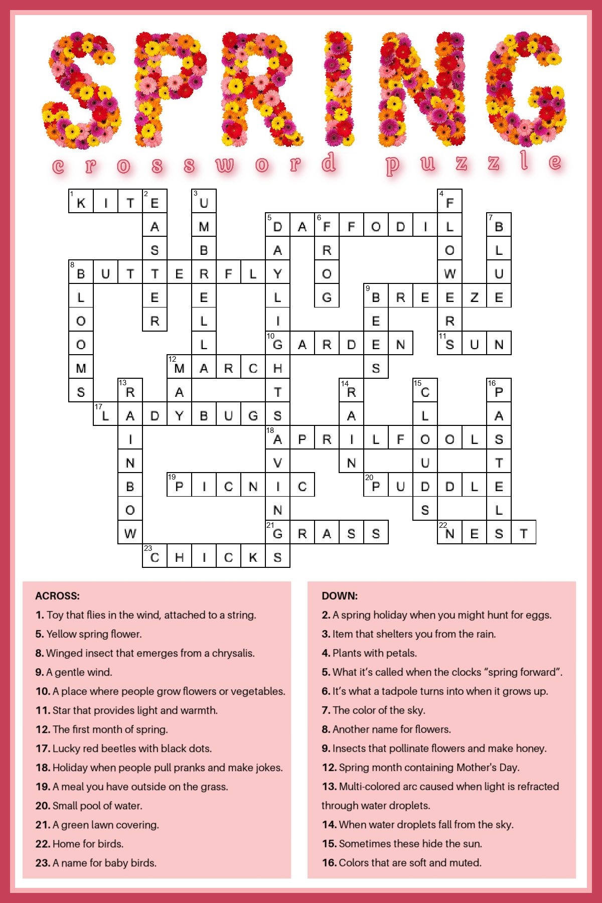 show me a tough printable crossword puzzle