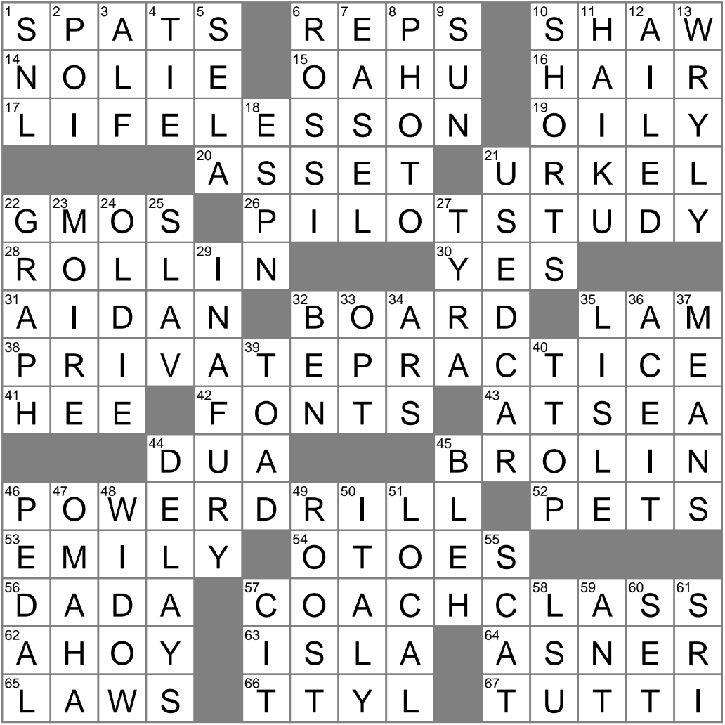 printable la times crossword 2017