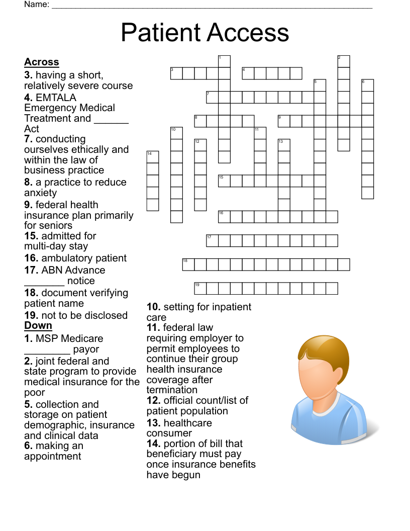 printable crossword puzzles for april 30, 2019