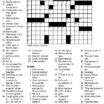 New York Times Crossword Puzzle By George Barany And Michael Shteyman