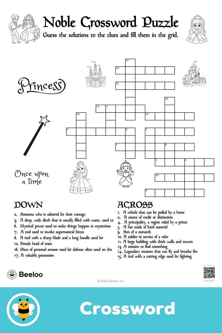 Noble Crossword Puzzle