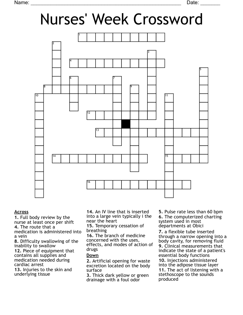 daily crossword puzzle printable nea