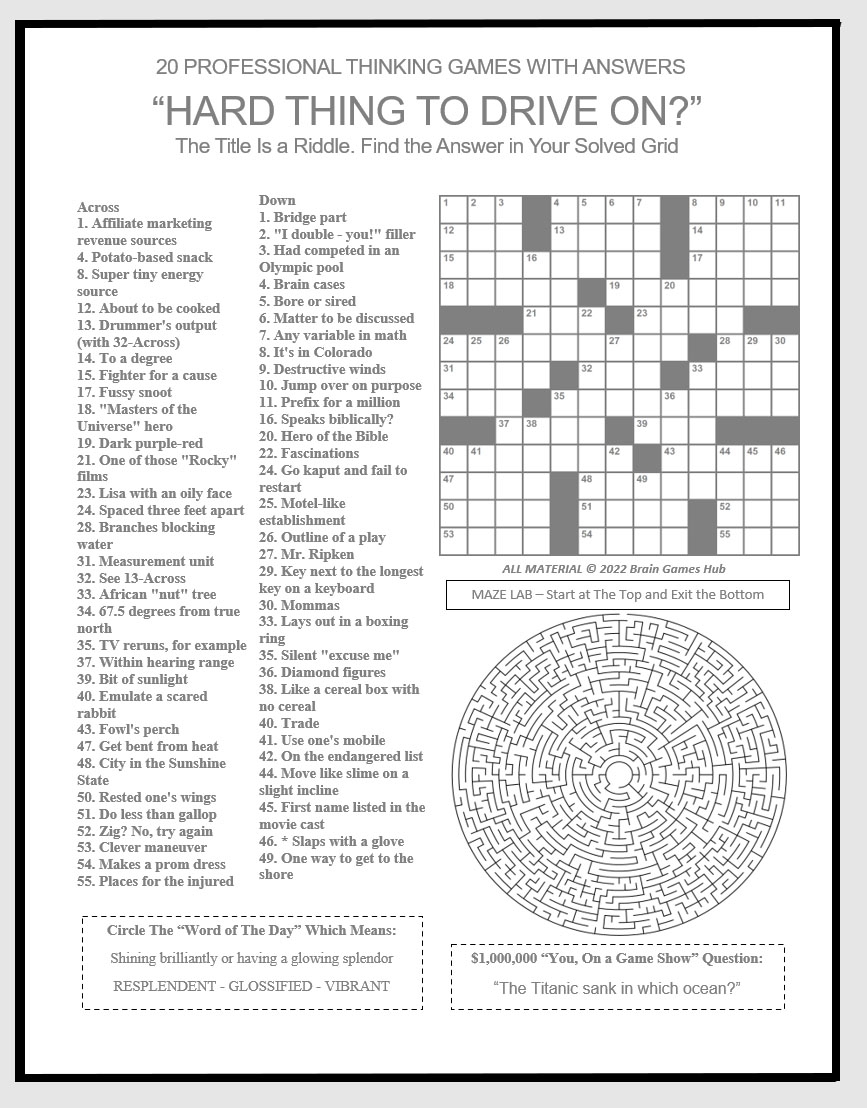 Puzzle Plagiarism Part 2 Uclick Responds PuzzleNation Blog Worksheets Library