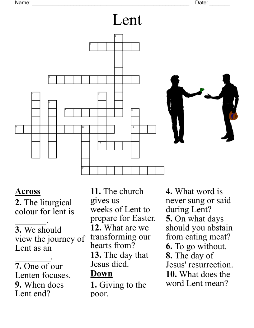 resurrection of jesus crossword puzzle printable