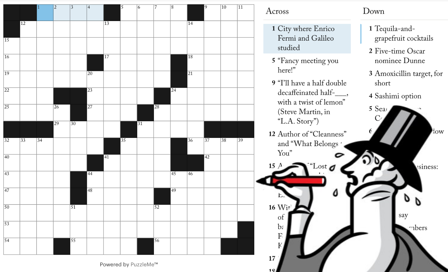free printable frank longo sunday crossword puzzles
