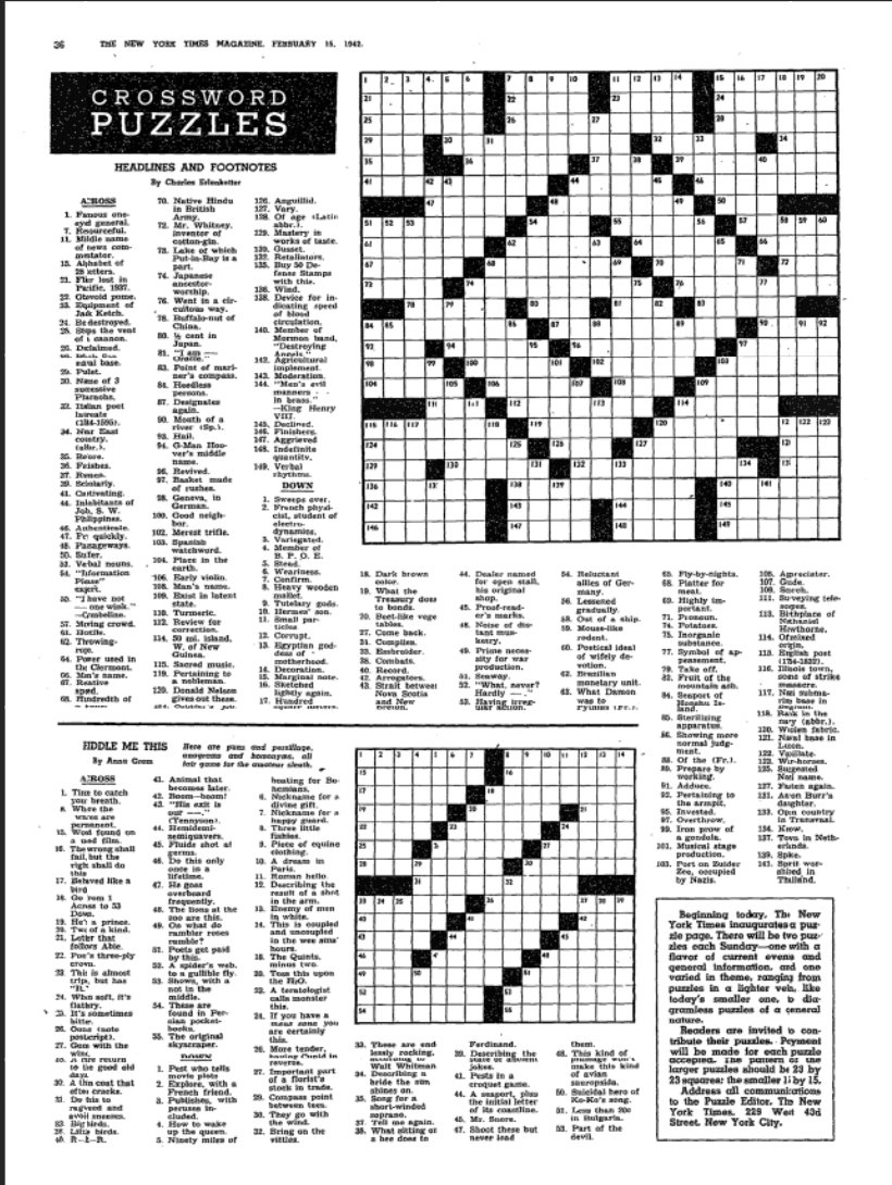 new york times crossword printable free new york times crossword printable free