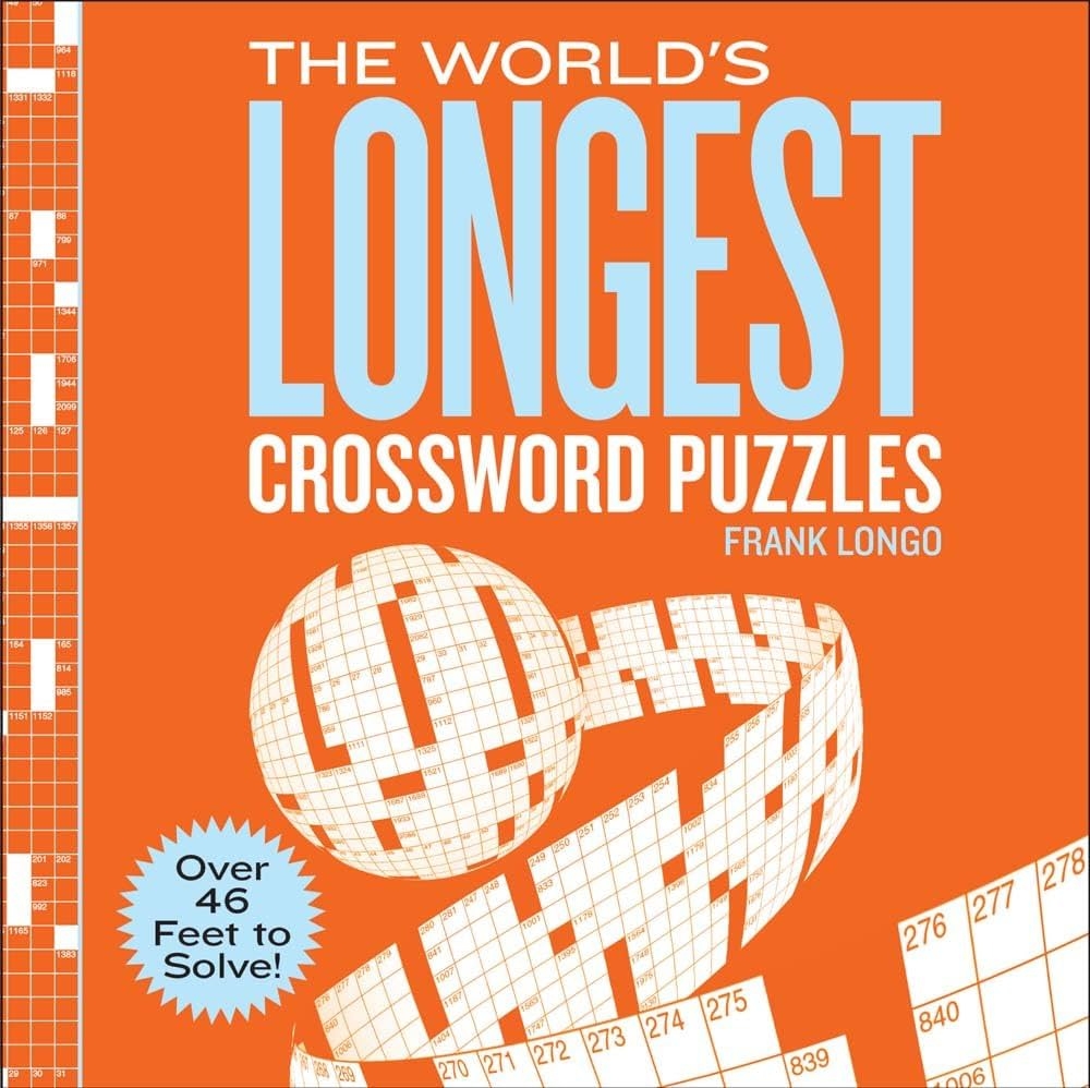 The World s Longest Crossword Puzzles Longo Frank 9781454916512 Amazon Books