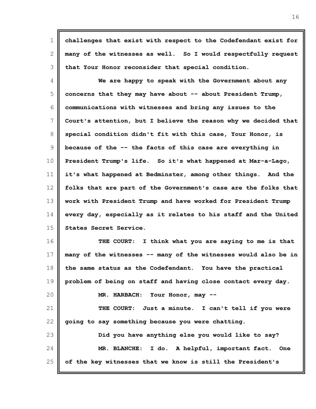 Transcript Of Trump s Arraignment Hearing The New York Times