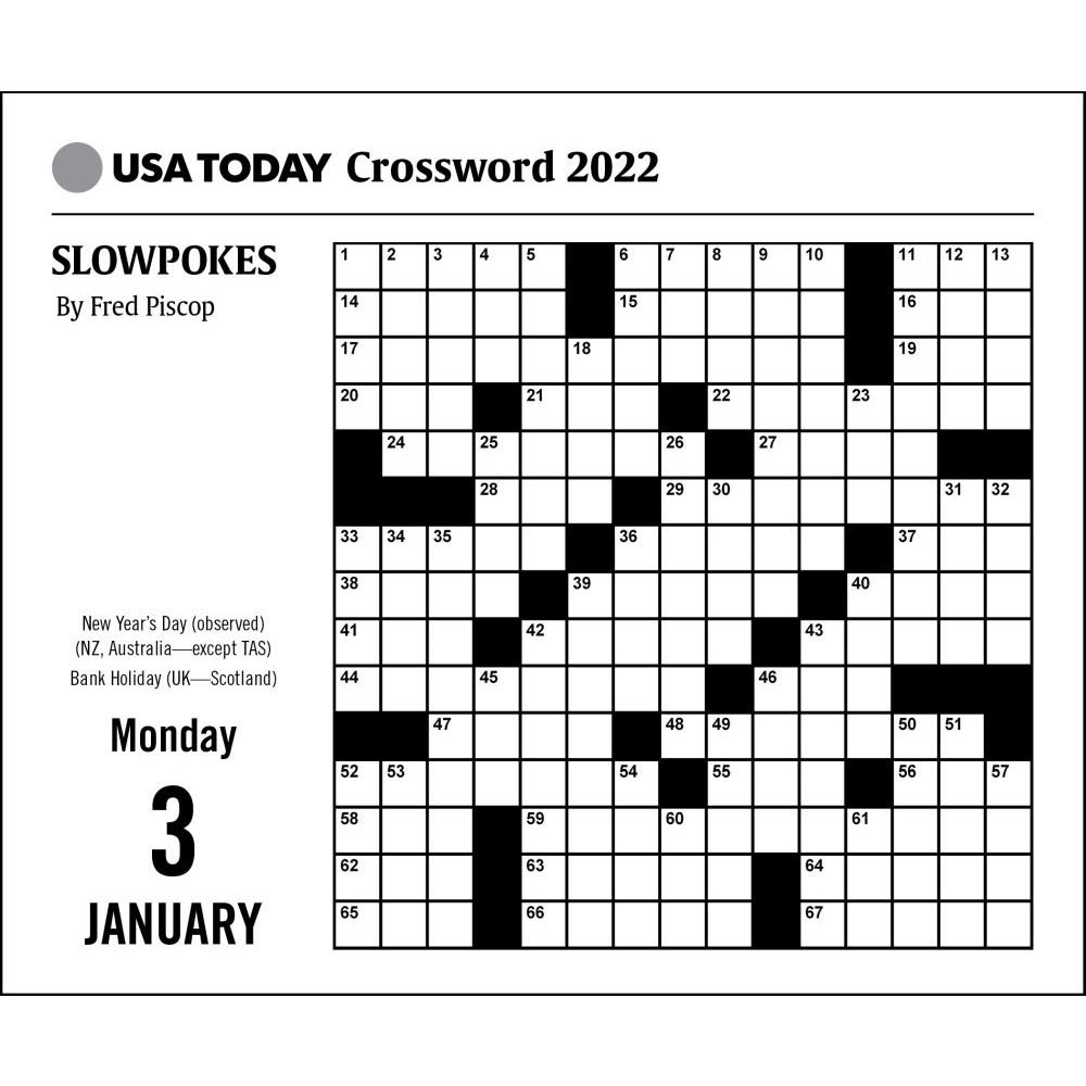 usa today printable crossword puzzles