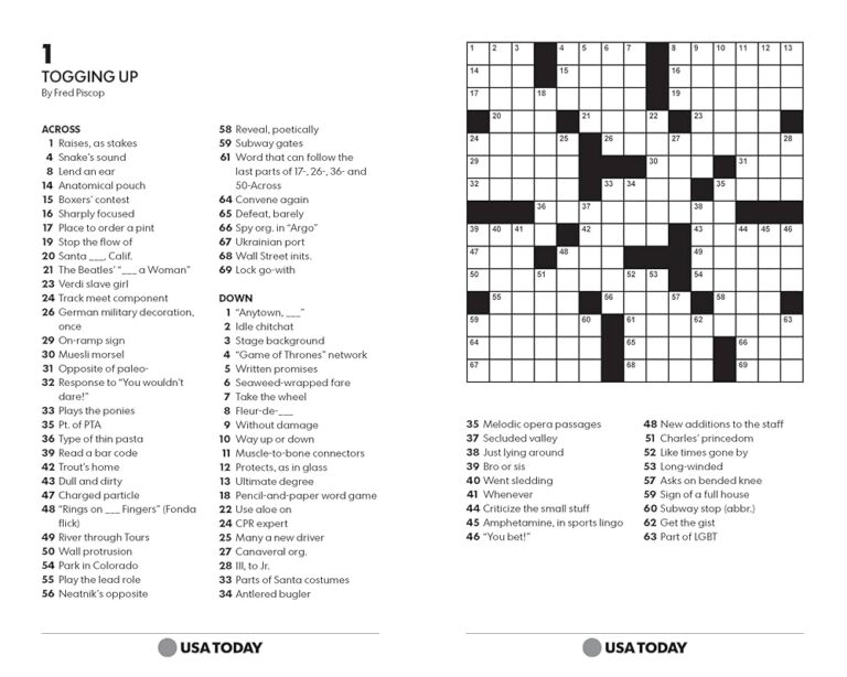 USA TODAY Crossword Super Challenge 200 Puzzles USA Today Puzzles Volume 25 USA TODAY 9781524851132 Amazon Books