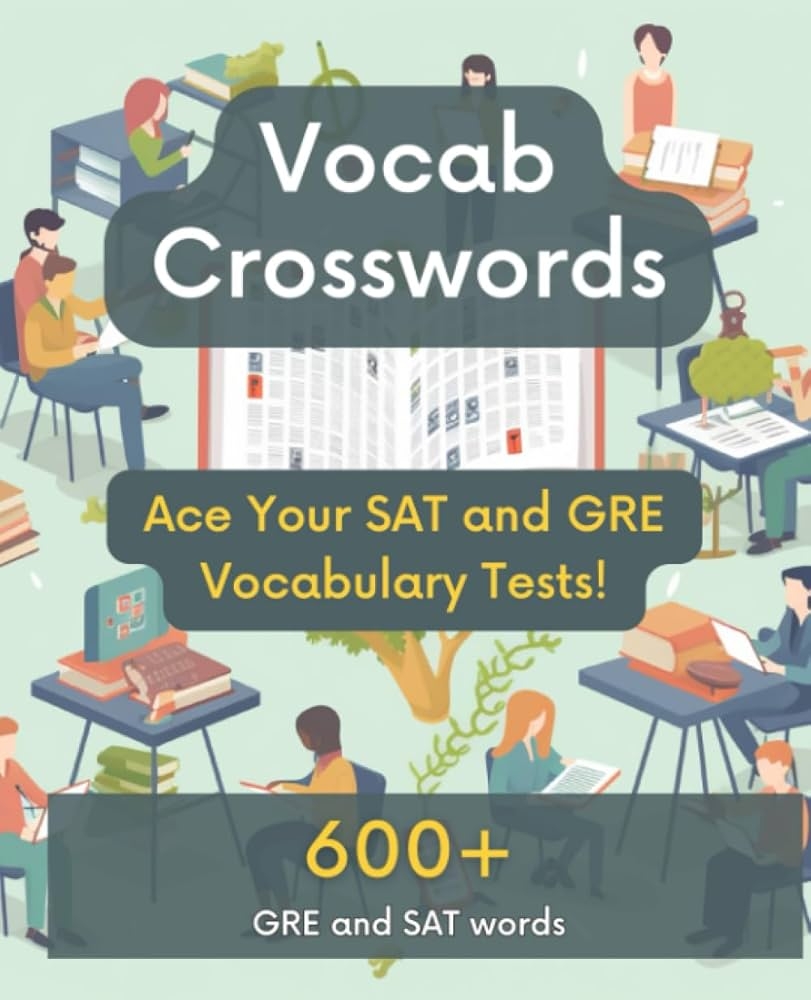 Vocab Crosswords Ace Your SAT And GRE Vocabulary Tests Moment Digital 9798399066486 Amazon Books